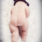 قد 46 سانتی متر 18 اینچ عروسک دختر بچه دوباره متولد شده اسباب بازی کوچک کودکانه فوق العاده نرم