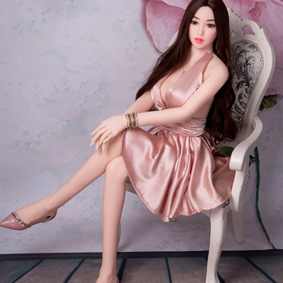 عروسک‌های جنسی بالغ ژاپنی آسیایی 156 سانتی‌متری اسباب‌بازی جنسی واقعی با سینه بزرگ